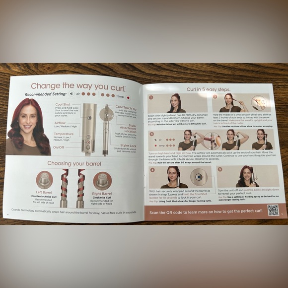 Air Styling & Drying System - Limited Edition Black Cherry (with storage case) - Picture 9 of 10